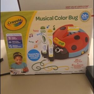 Crayola Musical Color Bug Toy - Red and Black